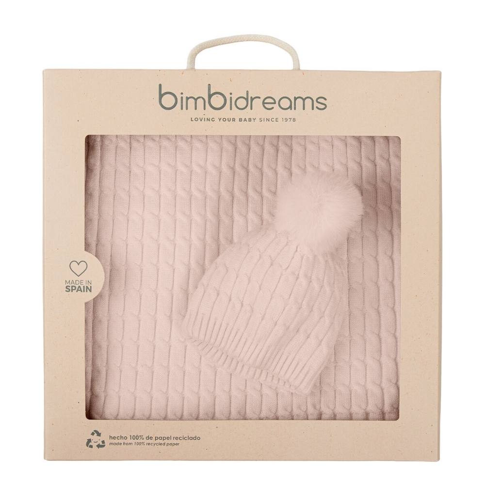 Set Copertine + Cappellino in Bamboo - Rosa
