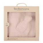 Set Copertine + Cappellino in Bamboo - Rosa
