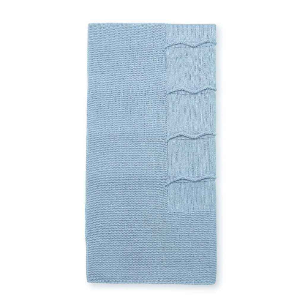 COPERTINA NEONATO IN MISTO LANA - OLYMPO - 80X80 CM - MAC ILUSION