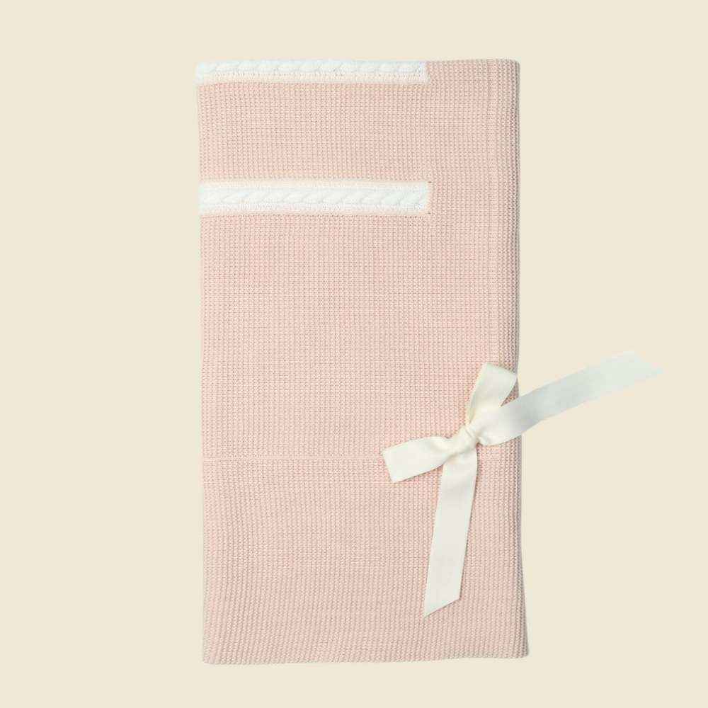 COPERTINA NEONATO IN MISTO LANA - SOFT - 80X80 CM - MAC ILUSION