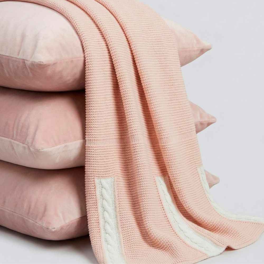 COPERTINA NEONATO IN MISTO LANA - SOFT - 80X80 CM - MAC ILUSION