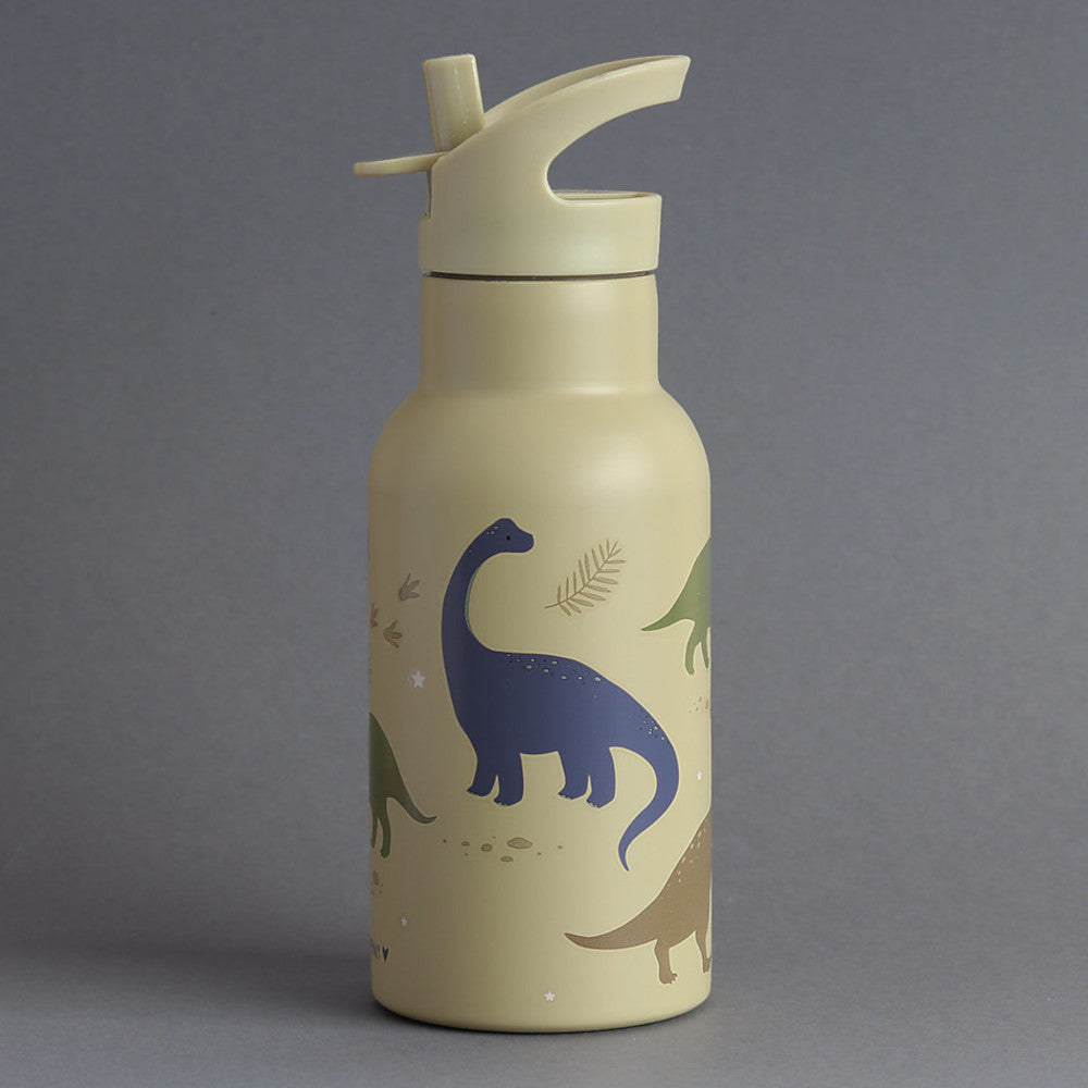 Borraccia Termica in Acciaio Inossidabile - Borraccia Bambino - Dinosauri - A Little Lovely Company