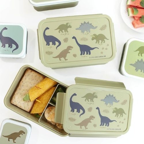 Contenitore Porta Merenda e Pranzo per Bambini - Dinosauri