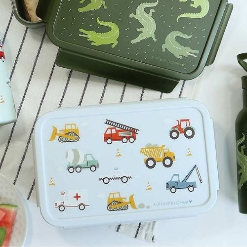 Contenitore Porta Pranzo con Scomparti - Veicoli