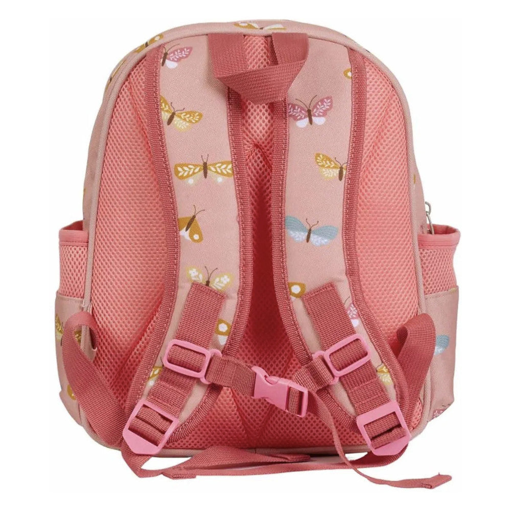 Zainetto Asilo Grande con Tasca Termica - Farfalle - A little Lovely Company