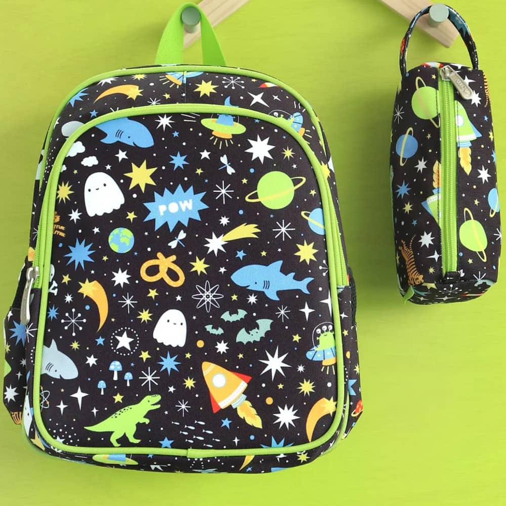 Zainetto Asilo Grande con Tasca Termica - Galaxy - A Little Lovely Company