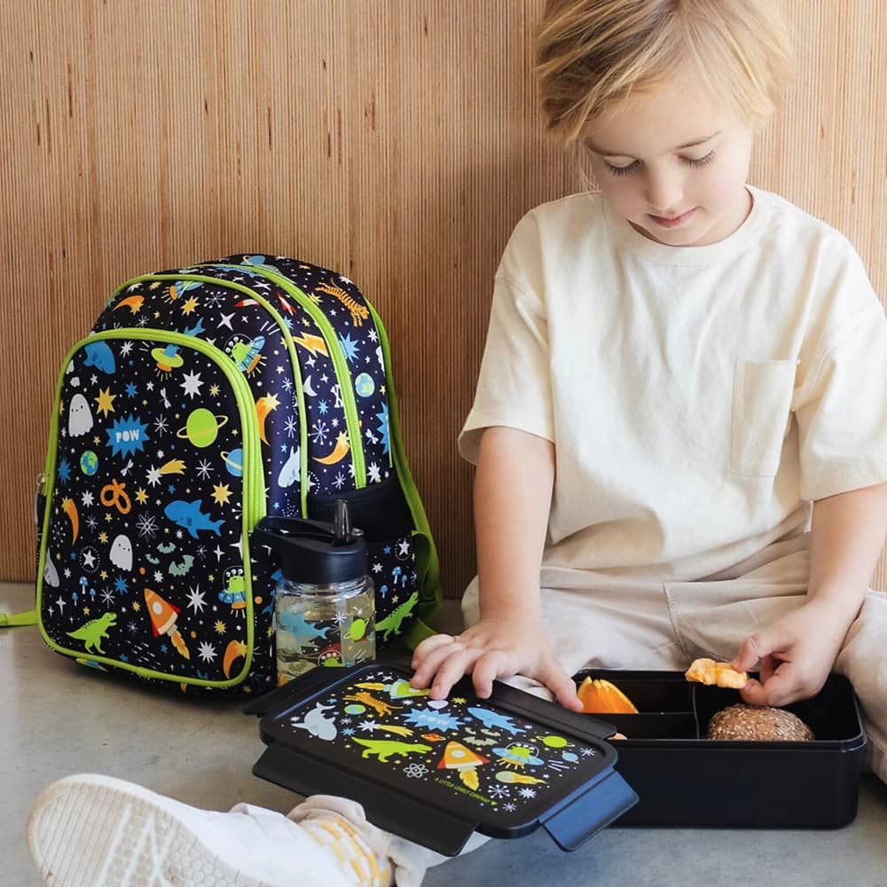 Zainetto Asilo Grande con Tasca Termica - Galaxy - A Little Lovely Company