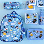 Zainetto Asilo Grande con Tasca Termica - Pirati - A Little Lovely Company