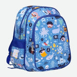 Zainetto Asilo Grande con Tasca Termica - Pirati - A Little Lovely Company