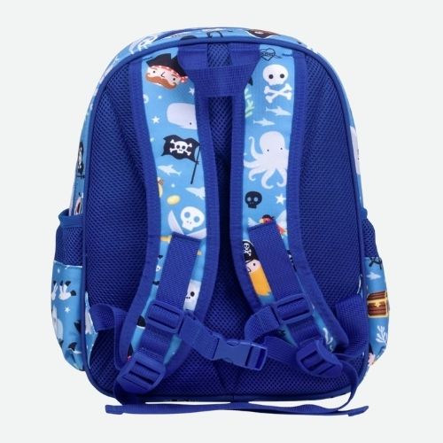 Zainetto Asilo Grande con Tasca Termica - Pirati - A Little Lovely Company