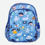 Zainetto Asilo Grande con Tasca Termica - Pirati - A Little Lovely Company