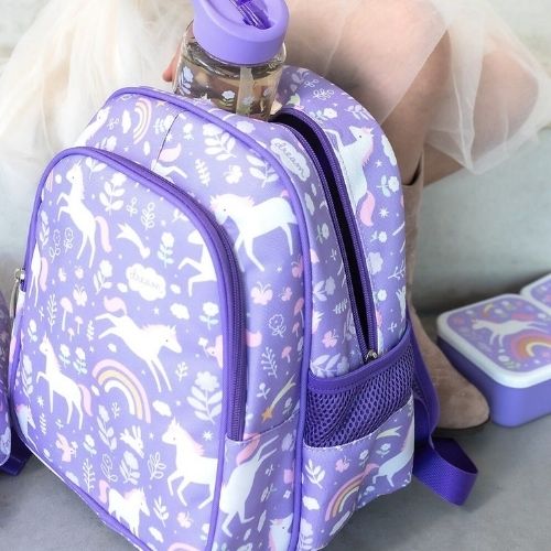 Zainetto Asilo Grande con Tasca Termica - Unicorn Dreams - A little Lovely Company