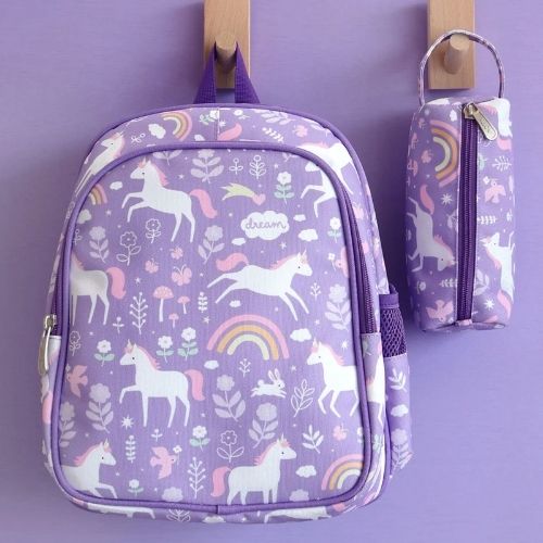 Zainetto Asilo Grande con Tasca Termica - Unicorn Dreams - A little Lovely Company