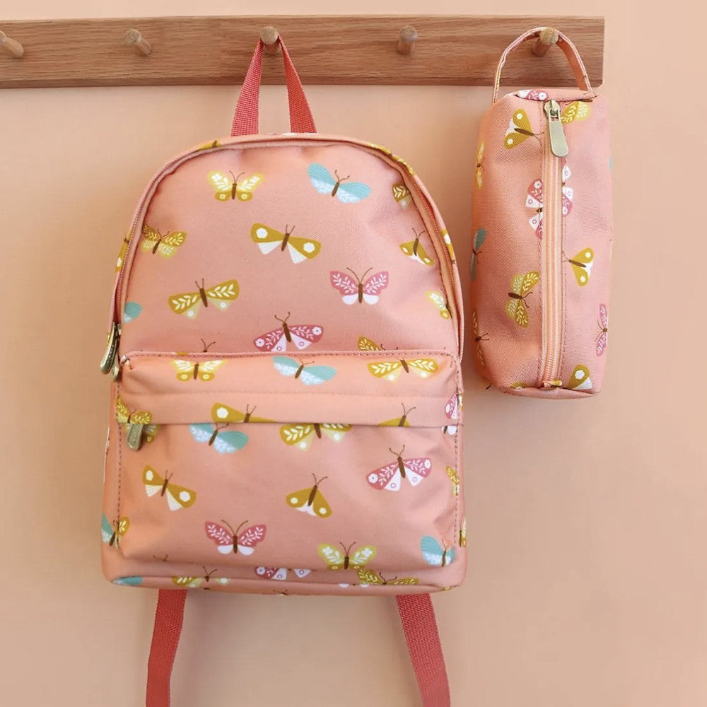 Zainetto Asilo Tempo Libero - Farfalle - A Little Lovely Company