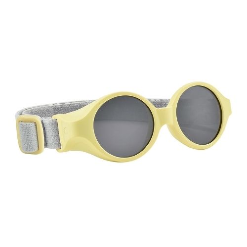 Occhiali da Sole Neonato 0-9 Mesi con Cinturino Regolabile - Glee - Giallo - Beaba