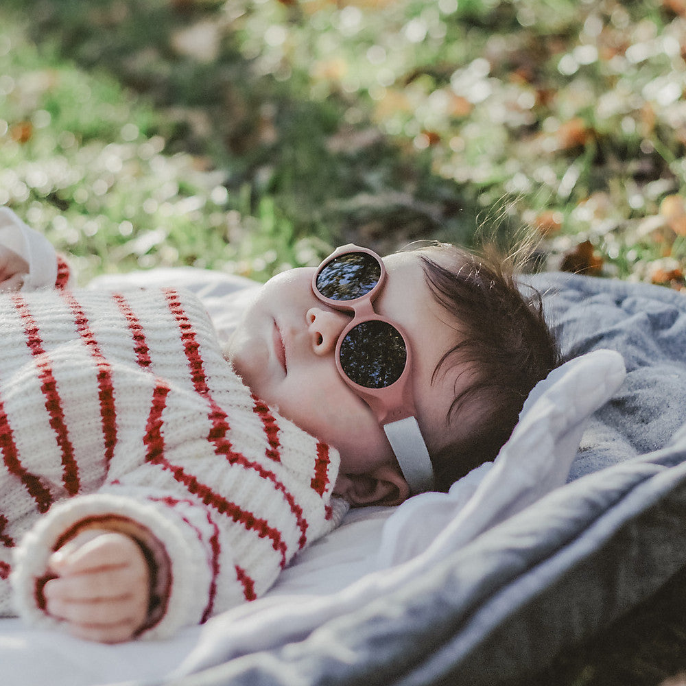 Occhiali da Sole Neonato con Cinturino 0-9 Mesi - Terracotta - Beabà