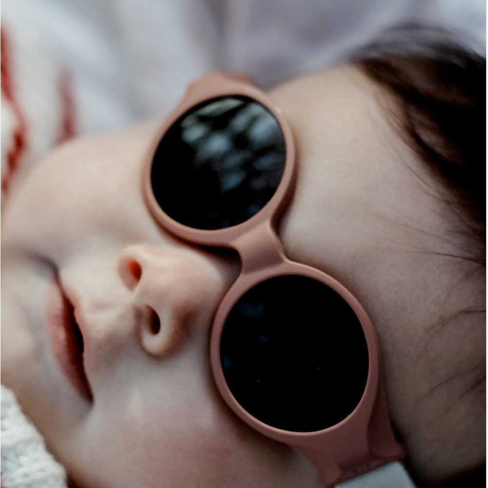 Occhiali da Sole Neonato con Cinturino 0-9 Mesi - Terracotta - Beabà