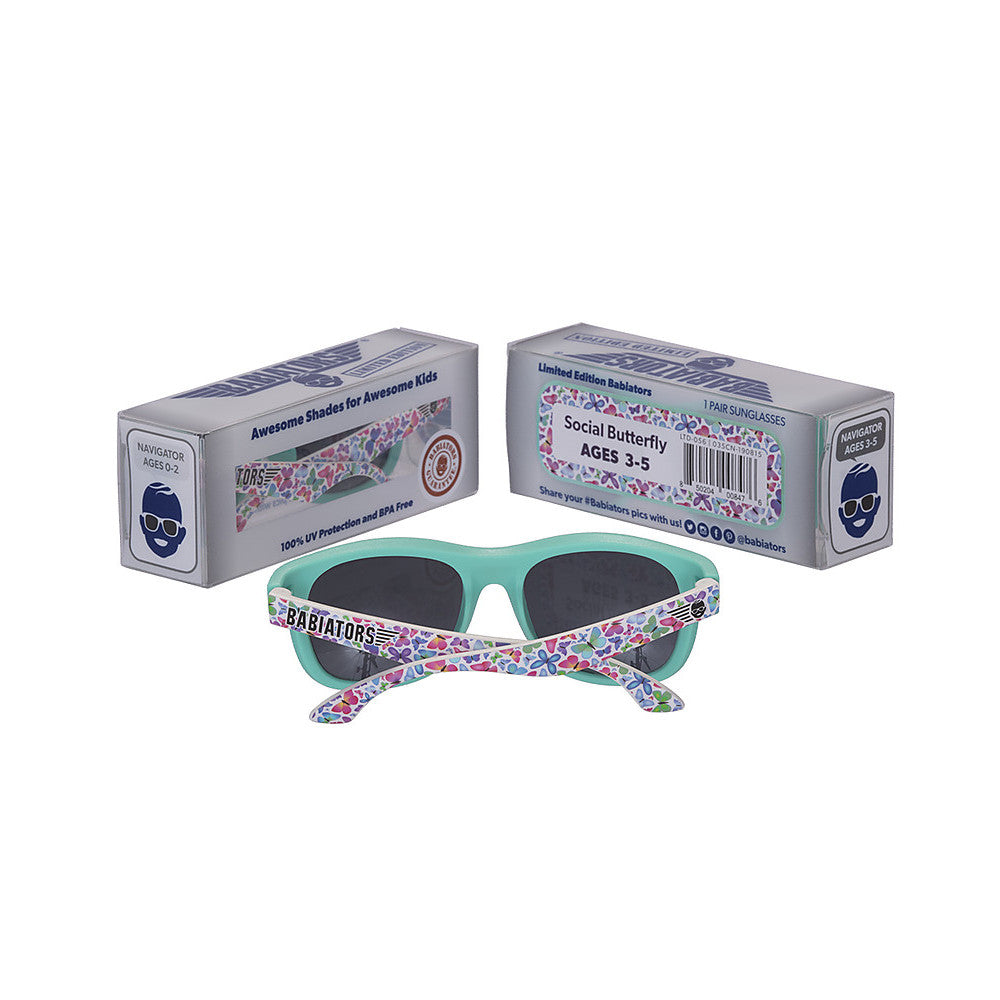 Occhiali da sole Bambino 3-5 Anni - Social Butterfly - Babiators
