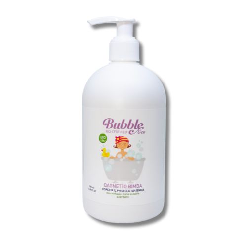 Bagnetto Bimba Bubble e Co - Detergente Neonati a ph specifico