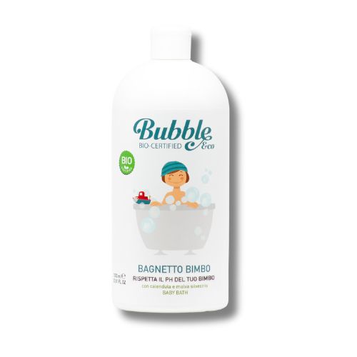 Bagnetto Bimbo Gigante Bubble&Co - Bagnoschiuma Neonato Bambino 1 Lt