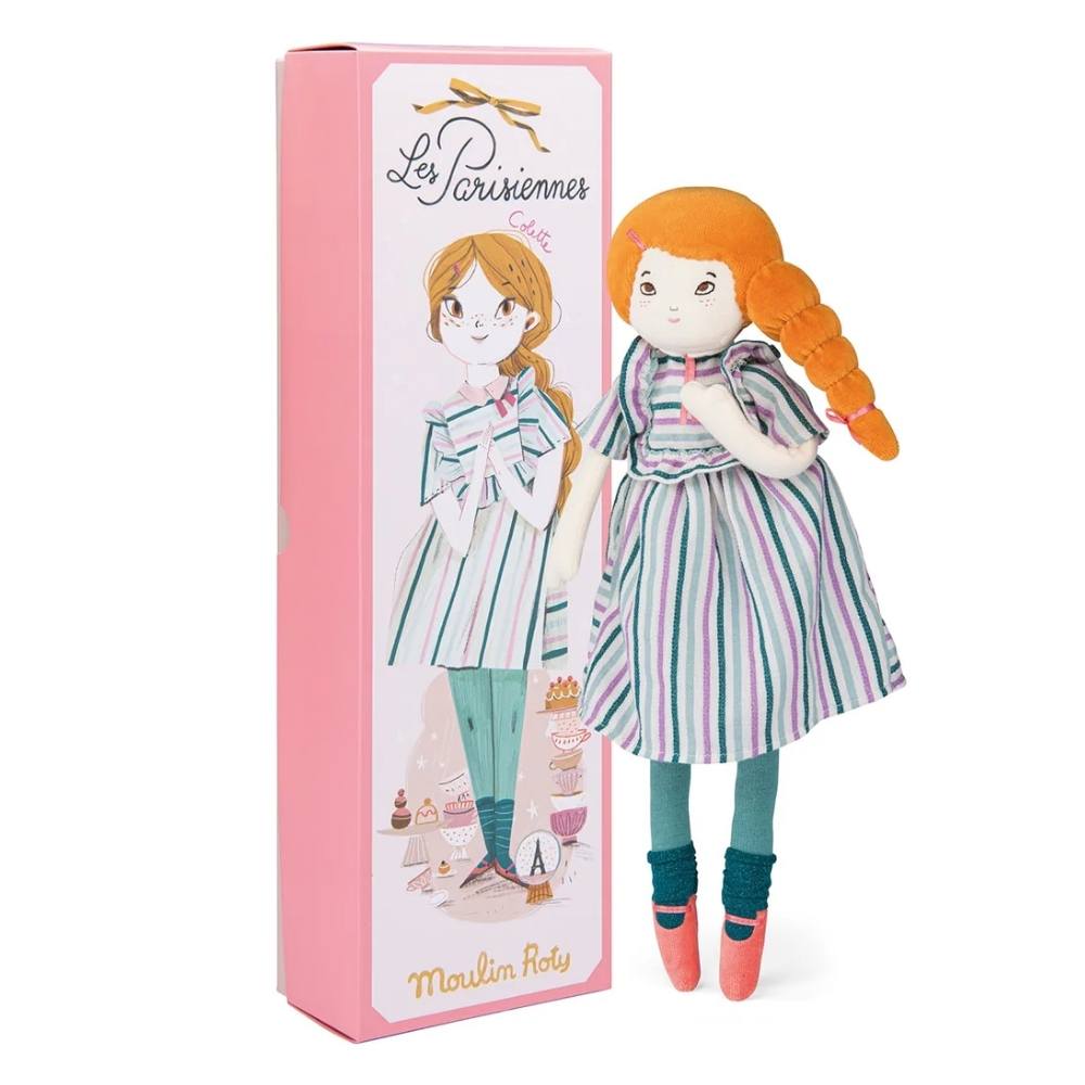 Bambola in Tessuto 36 cm Madamoiselle Colette - Moulin Roty