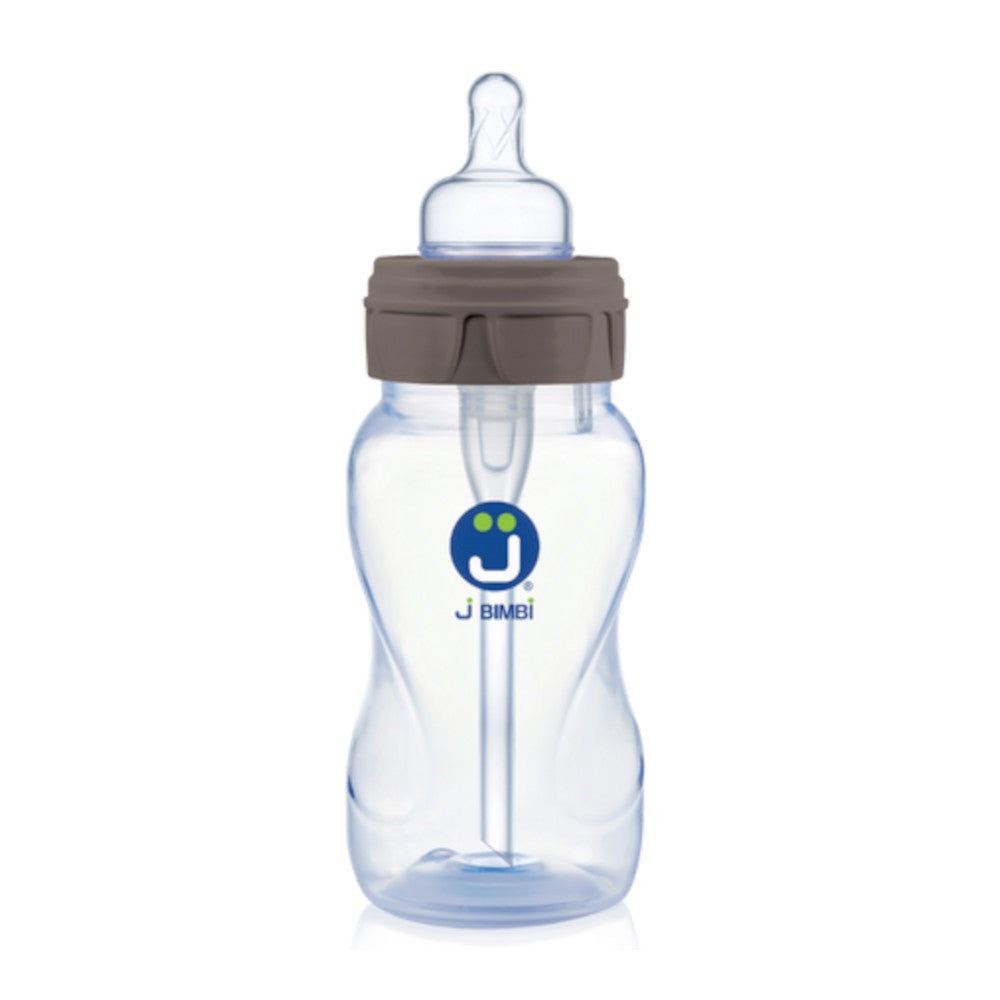 Biberon Anticoliche e Anti Otite 260 ml - J Bimbi - Marrone