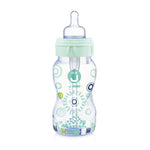Biberon Anticoliche e Anti Otite 260 ml - J Bimbi - Trendy Verde Acqua