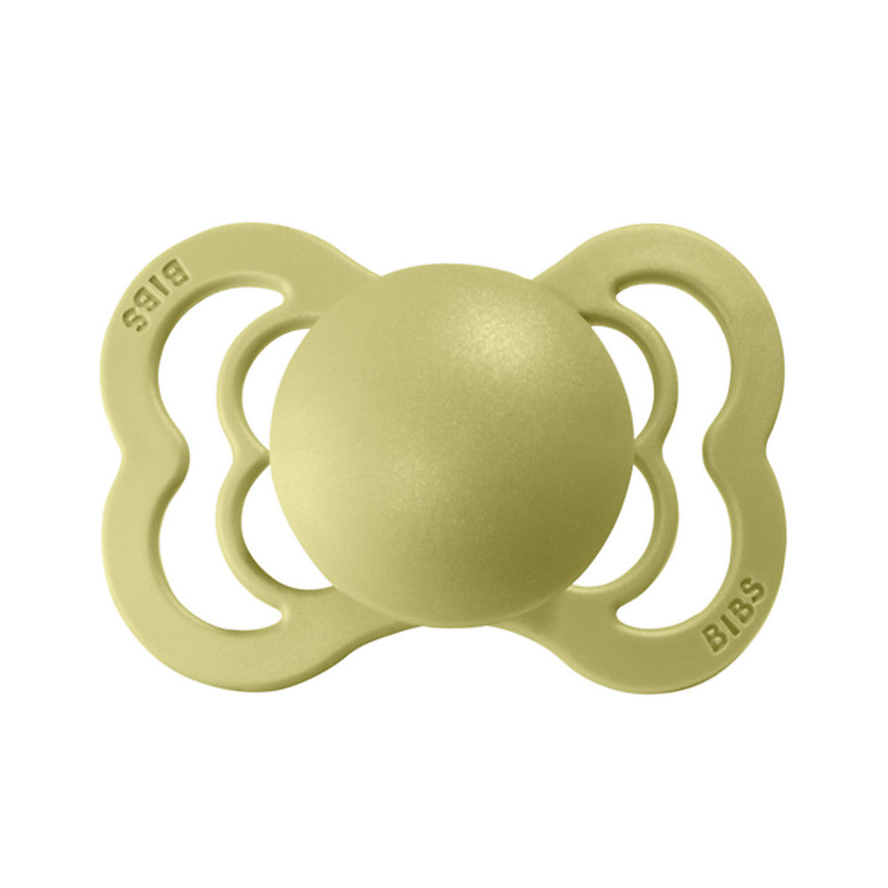 BIBS SET DI 2 CIUCCI SUPREME - GOMMA NATURALE -  Verde Prato - Terra 