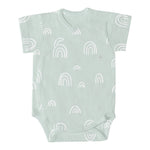 Body Neonato Incrocio Frontale in Cotone Manica Corta Happy 0/1 Mese