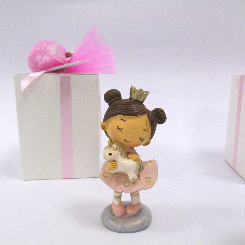 Bomboniera Battesimo Principessa con Unicorno