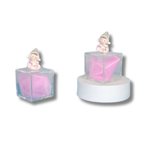 Bomboniera Nascita Battesimo Portaconfetti - Bimba