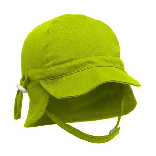 CAPPELLINO BAMBINA CON PROTEZIONE UV - VERDE 12-24 M