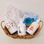 Cesto Neonato Nascita - Idea Regalo Nascita - Bagnetto Bimba
