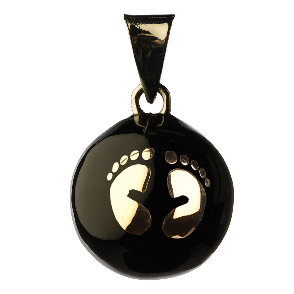 Chiama Angeli Gravidanza - Bola Nero con Piedini