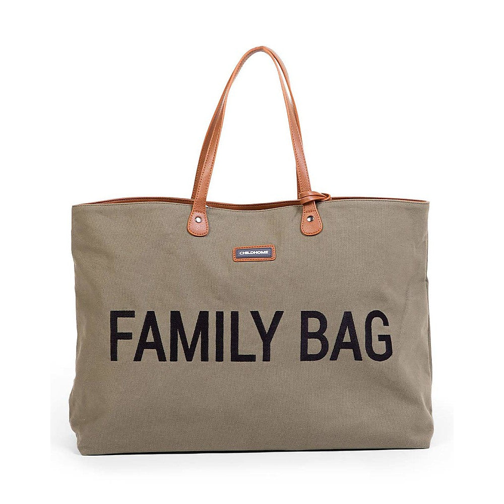 Family Bag - Borsa Viaggio Weekend - Childhome - Canva Kaki