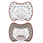 Ciuccio Super Leggero in Silicone Medicale - Glee Arrow Brown - J Bimbi