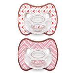 Ciuccio Super Leggero in Silicone Medicale - Glee Arrow Pink - J Bimbi