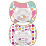 Ciuccio Super Leggero in Silicone Medicale - Glee Dots - J Bimbi