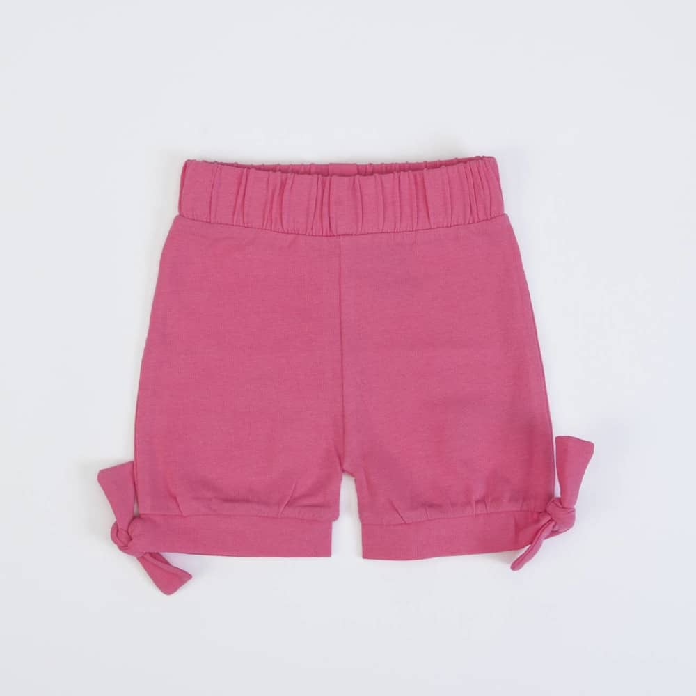 COMPLETO NEONATA BAMBINA ESTIVO "FRAGOLA" - Short Pantaloncino