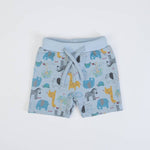 COMPLETO NEONATO BAMBINO MEZZA MANICA "GIRAFFA" - pantaloncino