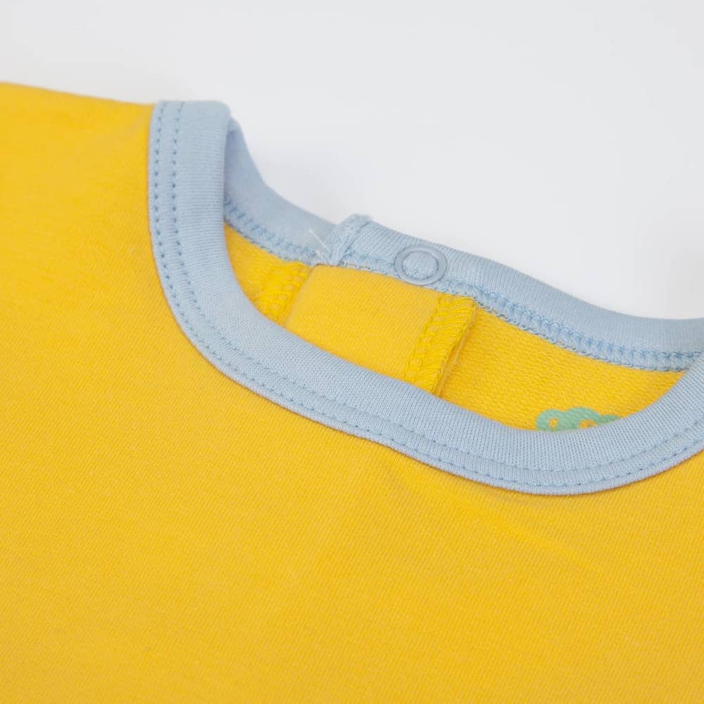 COMPLETO NEONATO BAMBINO MEZZA MANICA "GIRAFFA" - scollatura