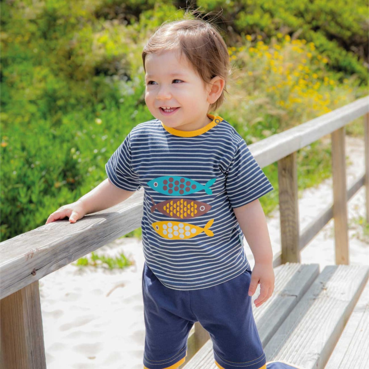 COMPLETO ESTIVO NEONATO BAMBINO BIO MAGLIA BODY E PANTALONCINO 1-24 MESI