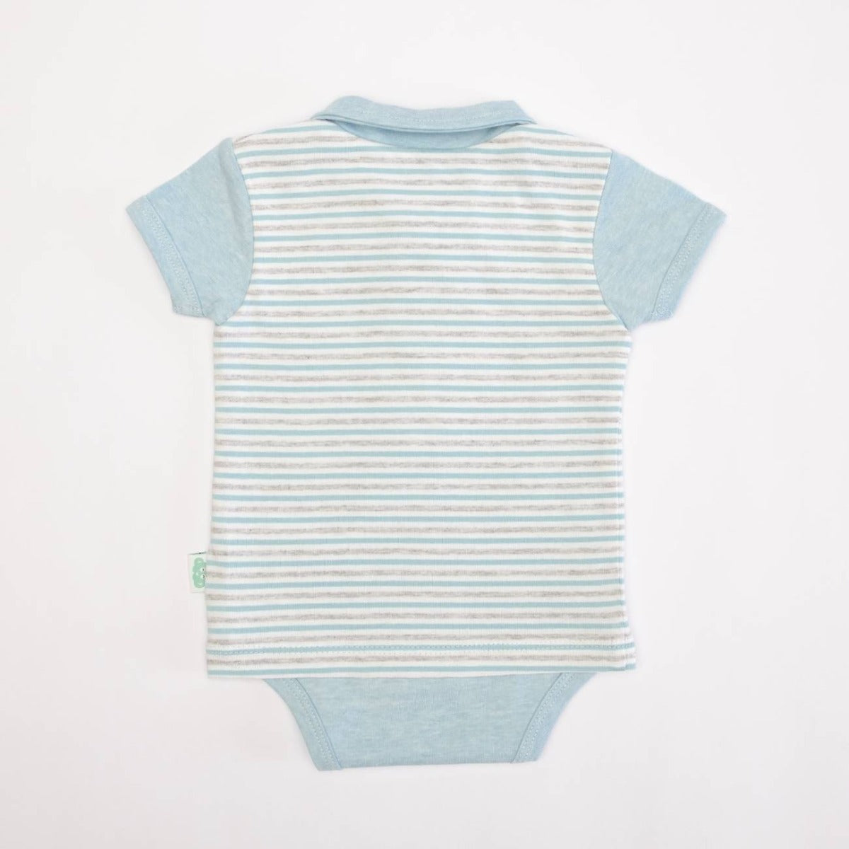 COMPLETO ESTIVO NEONATO BAMBINO BIO MAGLIA BODY E PANTALONCINO 1-18 MESI