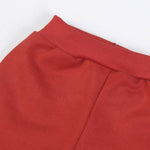 COMPLETO NEONATO BAMBINO MEZZA MANICA "CANE" - dettaglio pantaloncino