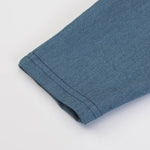 COMPLETO NEONATO BAMBINO DENIM CON POLO "BICI" - dettaglio pantalone