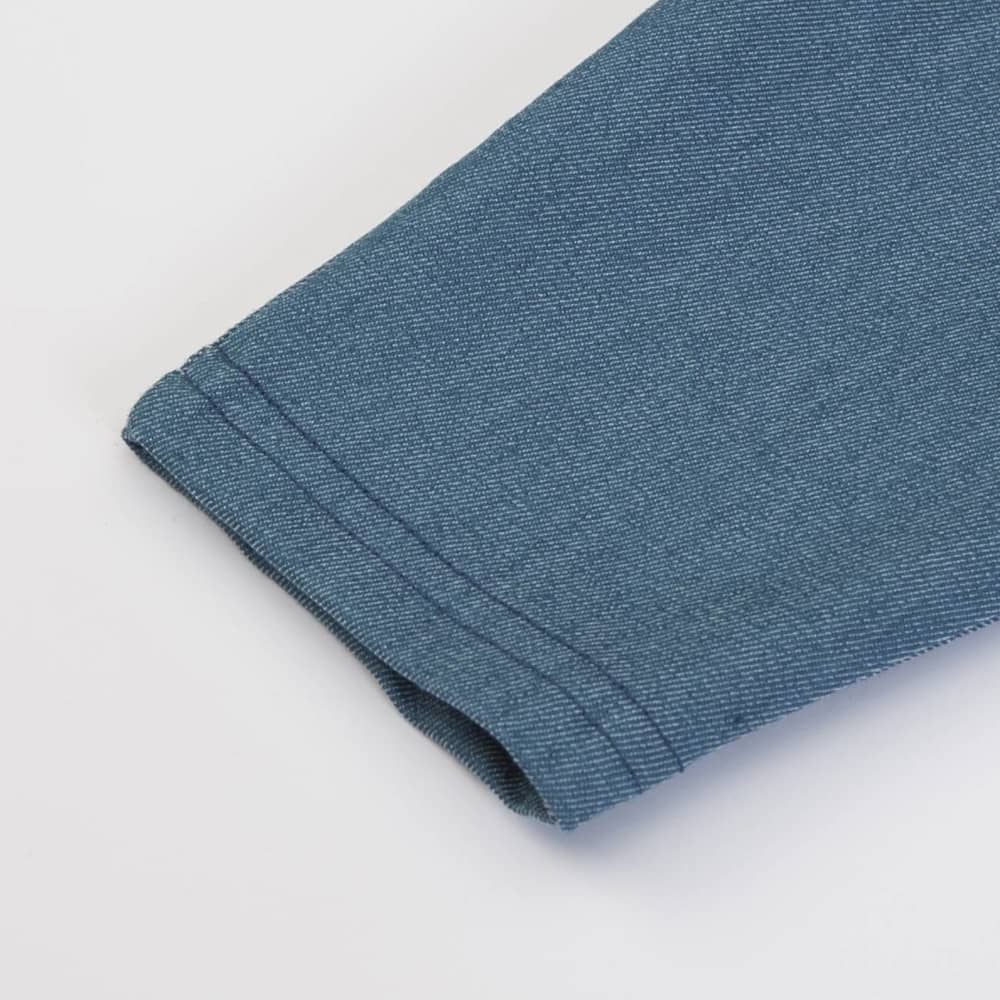 COMPLETO NEONATO BAMBINO DENIM CON POLO "BICI" - dettaglio pantalone