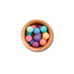 16 Pezzi - Palline - Pastello - 100% Legno ABS Atossico - Apprendimento - Connetix