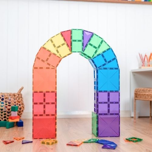 60 Pezzi - Pacco Iniziale - Pastello - 100% Plastica ABS Atossica