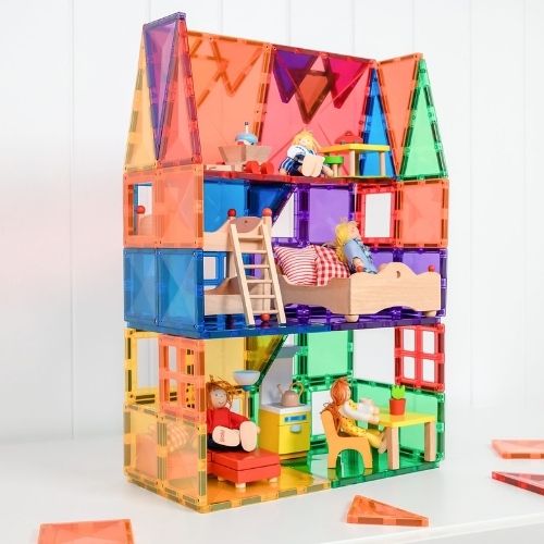 60 Pezzi - Pacco Iniziale - Pastello - 100% Plastica ABS Atossica