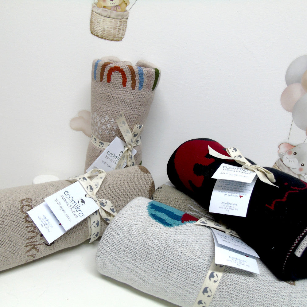 Copertina Lettino in Cotone Gots